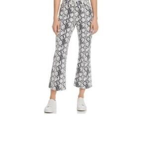 Frame Le Crop Mini Boot Snakeskin Jeans – High Rise, Ankle Crop, Size 24